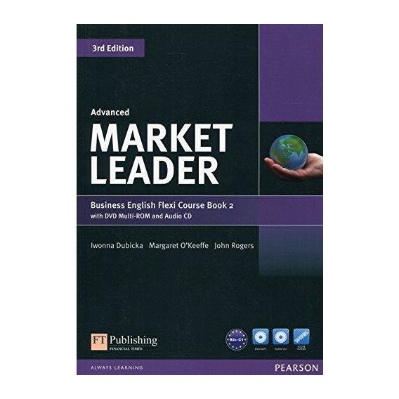 Market Leader 3rd Advanced Flexi SB 2 + DVD + CD Pack (підручник для учнів і студентів з вкладеним CD 4901990000)