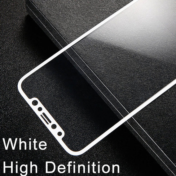 Аксессуар для iPhone Baseus Tempered Glass Silk Screen 3D Arc Protective Film 0.3mm White (SGAPIPH8-A3D02) for iPhone 11 Pro/iPhone X/iPhone Xs