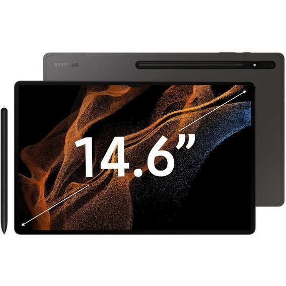 Планшет Samsung Galaxy Tab S8 Ultra 8/256GB 5G Graphite (SM-X906BZAE) UA