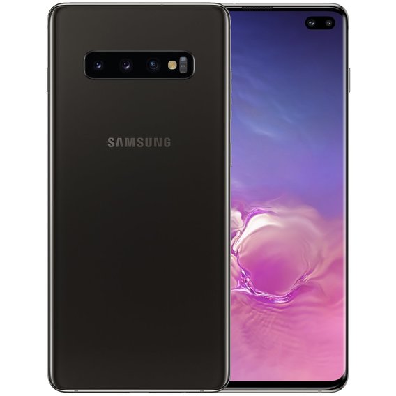 Смартфон Samsung Galaxy S10+ 8/512GB Dual Ceramic Black G975