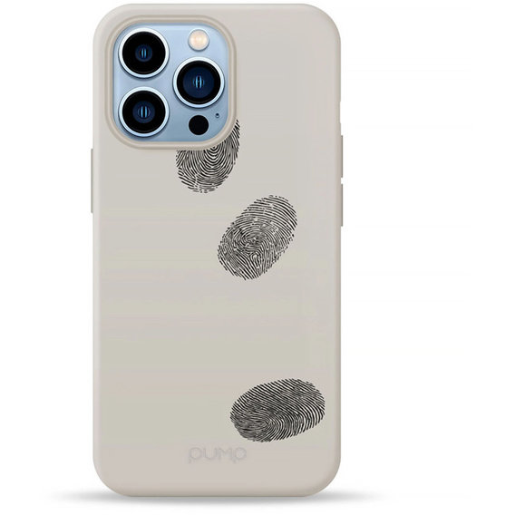 Аксессуар для iPhone Pump Silicone Minimalistic Case Fingerprints (PMSLMN13PRO-6/239) for iPhone 13 Pro