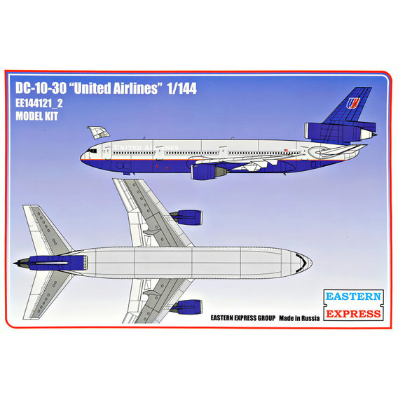 Пассажирский самолет Eastern Express DC-10-30 авиакомпании United Airlines