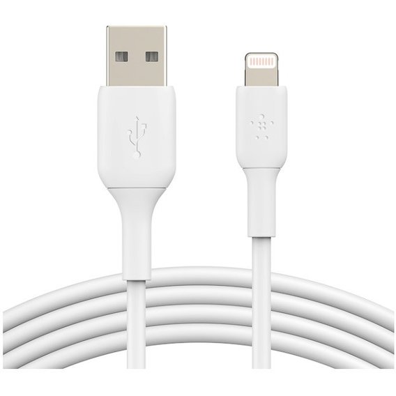 Кабель Belkin USB Cable to Lightning PVC 0.15м White (CAA001BT0MWH)
