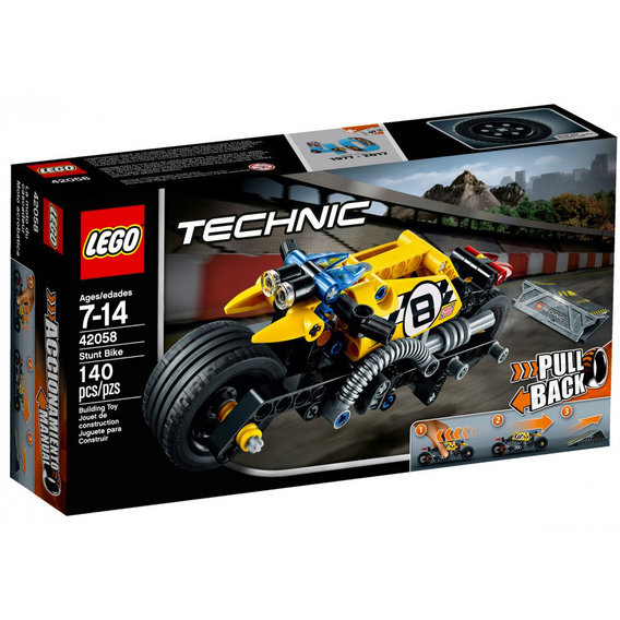 Конструктор Lego Technic Мотоцикл для трюков (42058)