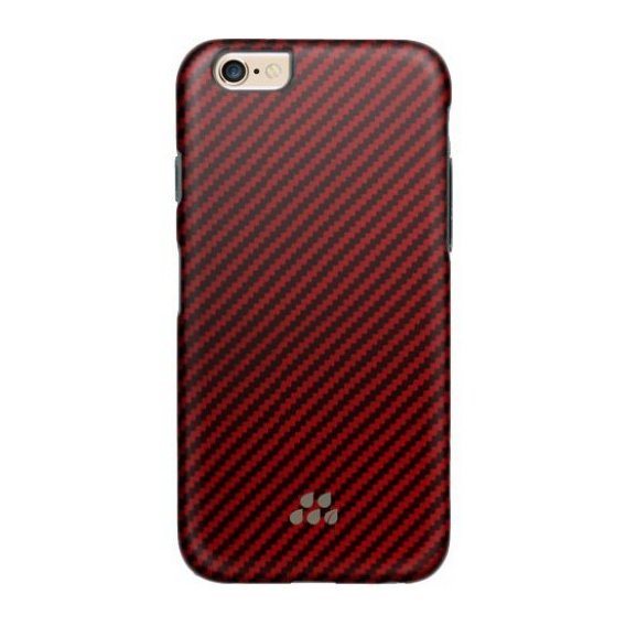 Аксессуар для iPhone Evutec Karbon SL Kozane Black/Red (AP-006-SI-K02) for iPhone 6/6S