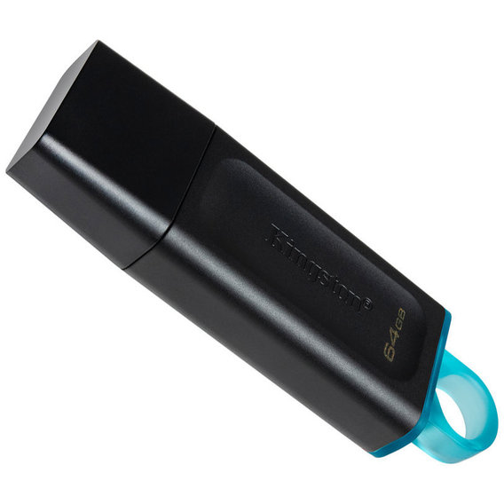 USB-флешка Kingston 64GB DataTraveler Exodia USB 3.2 Black / Teal (DTX / 64GB)