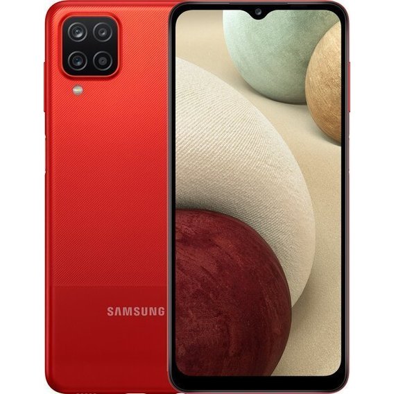 Смартфон Samsung Galaxy A12 4/64GB Red A125F (UA UCRF)