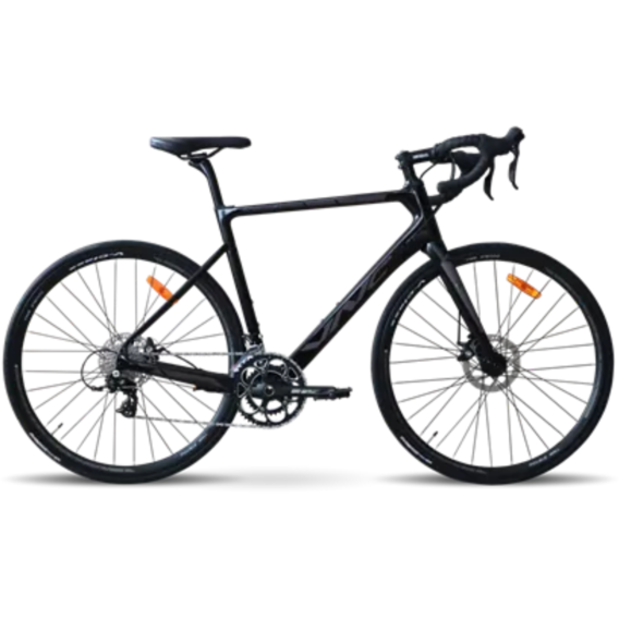 Велосипед Велосипед VNC 2023' 28" TimeRacer Team SH105 V53C12SH105-2851-BG 20"/51см (4507) black (shiny)/grey (shiny)