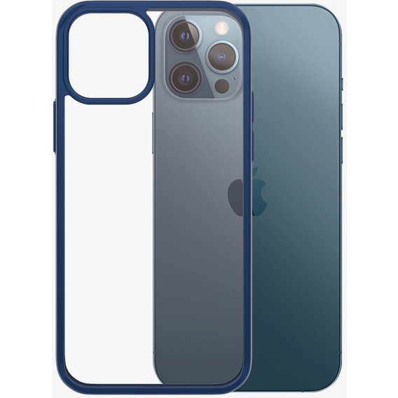 Аксессуар для iPhone PanzerGlass Clear Case True Blue for iPhone 12/iPhone 12 Pro (0277)
