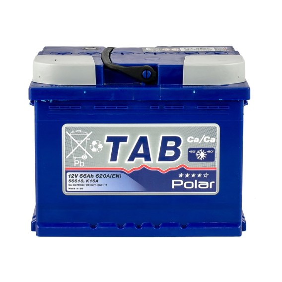 Автомобільний акумулятор T TAB 66 Ah/12V TAB Polar Blue (1)