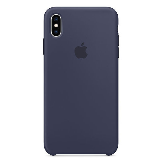 Аксессуар для iPhone Apple Silicone Case Midnight Blue (MRWG2) for iPhone Xs Max