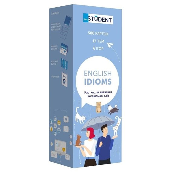 English Idioms. Картки для вивчення англійських слів
