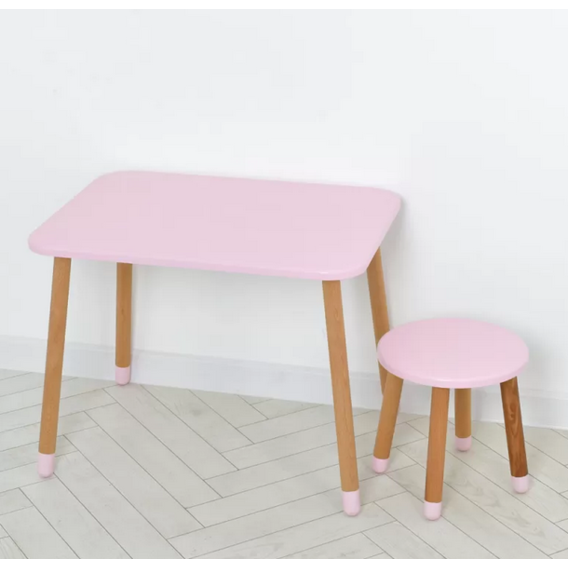Столик со стульчиком Bambi 04-026R Розовый