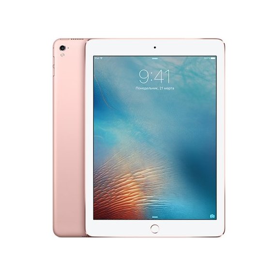 Планшет Apple iPad Pro 9.7" Wi-Fi + LTE 32GB Rose Gold (MLYJ2)