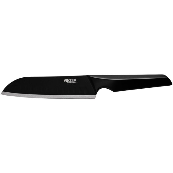 Нож VINZER Santoku Geometry Nero Line 12.7 см (89301)