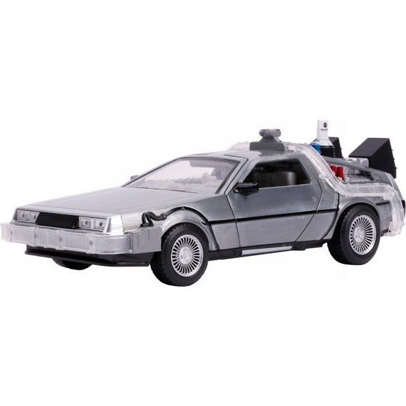 Машина металлическая Jada "Назад в будущее 2" Машина времени (1989) со световым эффектом 1:24 (253255021)