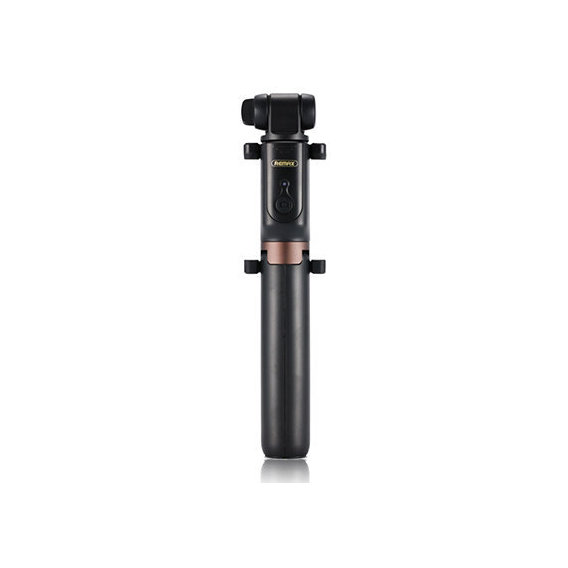Remax P9 Aluminum Selfie Stick Tripod with Bluetooth 100cm Black