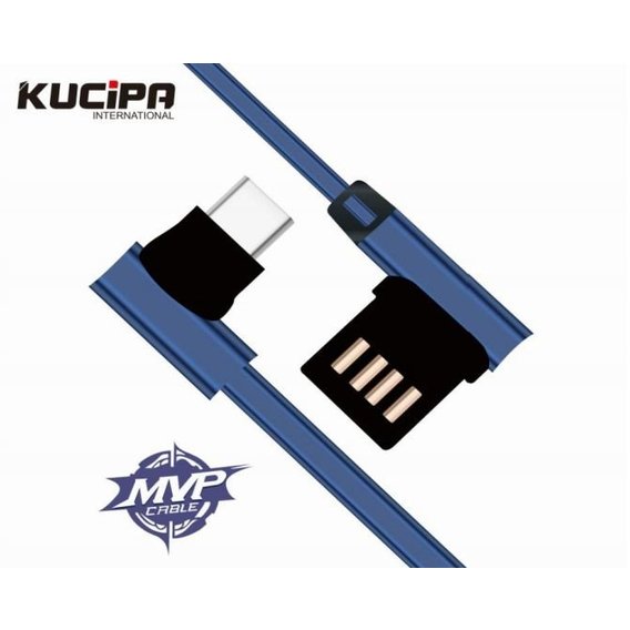 Кабель Kucipa USB Cable to USB-C K184 MVP 1m Blue