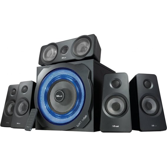 Акустическая система Trust 5.1 GXT 658 Tytan Surround Speaker System Black (21738)