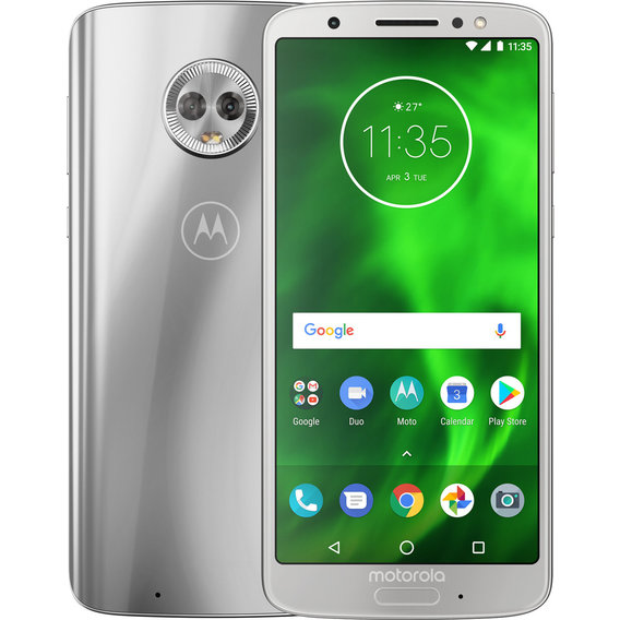 Смартфон Motorola Moto G6 3/32GB Dual XT1925-5 Silver