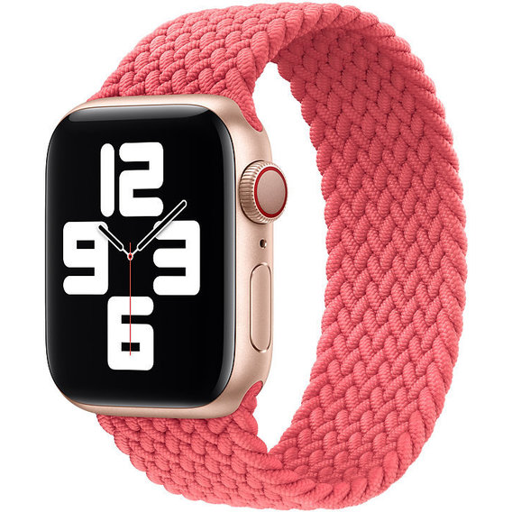 Аксессуар для Watch Apple Braided Solo Loop Pink Punch Size 5 (MY6E2) for Apple Watch 38/40/41mm