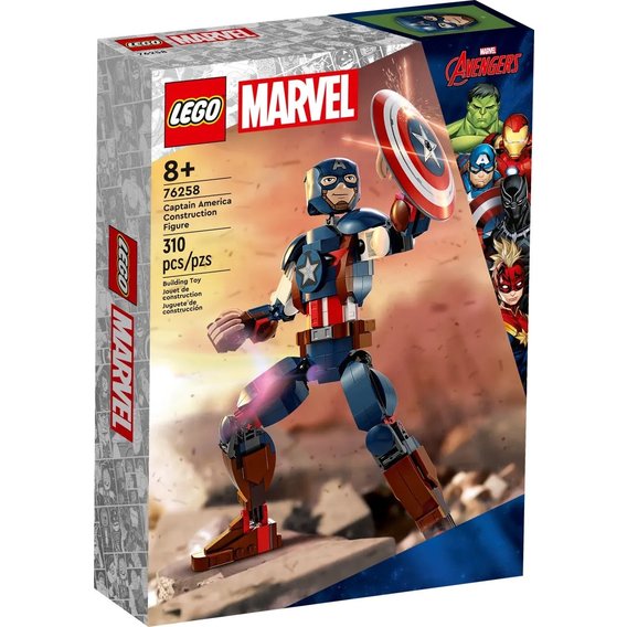 Фигурка LEGO Marvel Капитана Америки (76258)