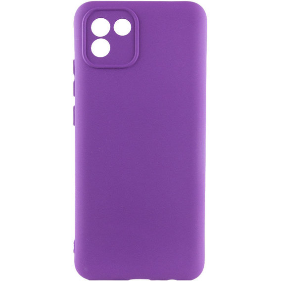 Аксессуар для смартфона Lakshmi Case Silicone Cover Full Camera Purple for Samsung A035 Galaxy A03