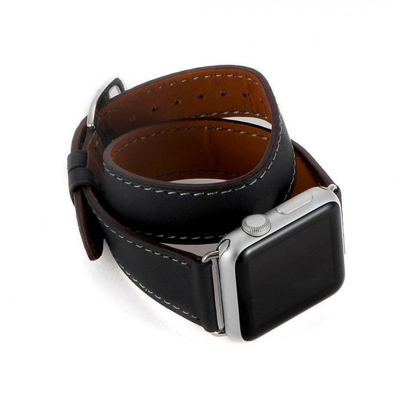 Аксессуар для Watch COTEetCI W9 Leather Band Gray (WH5209-GY) for Apple Watch 38/40/41mm
