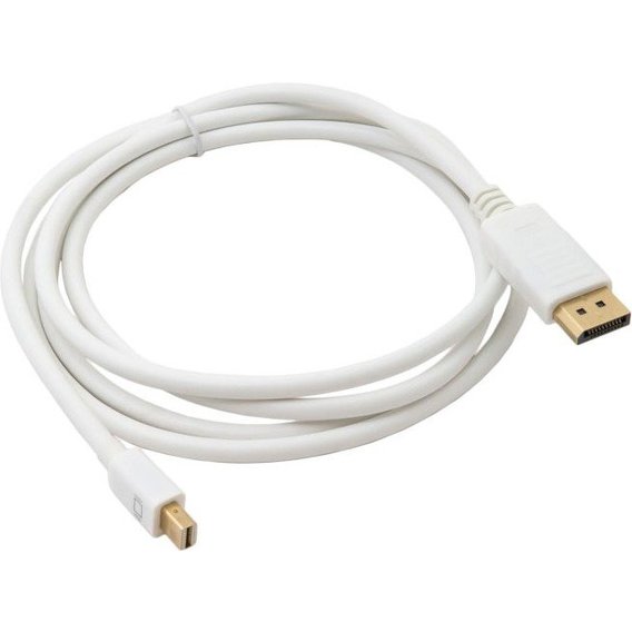 Кабель и переходник Extradigital mini DisplayPort - DisplayPort v1.2, 4Kx2K, 2m, 30 AWG, Gold, PVC (KBD1668)
