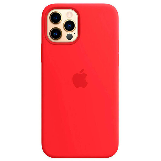 Аксессуар для iPhone TPU Silicone Case Red for iPhone 12 Pro Max