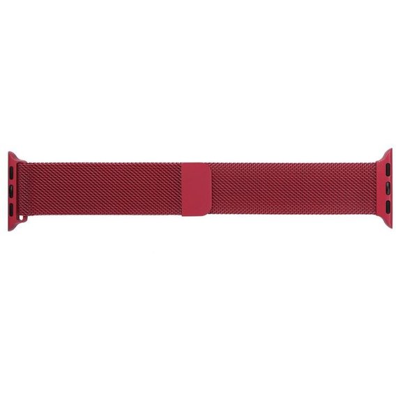 Аксессуар для Watch Fashion Milanese Loop Band Wine Red for Apple Watch 42/44/45/49mm