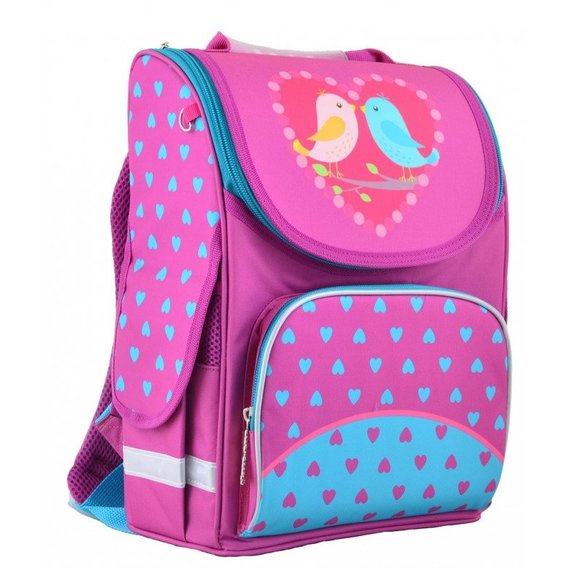 Рюкзак школьный каркасный Smart PG-11 Birdies (554468)