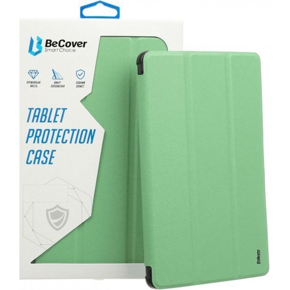 Аксесуар для планшетних ПК BeCover Case Book Soft Edge with Pencil Mount Green для Xiaomi Mi Pad 5/5 Pro (708330)