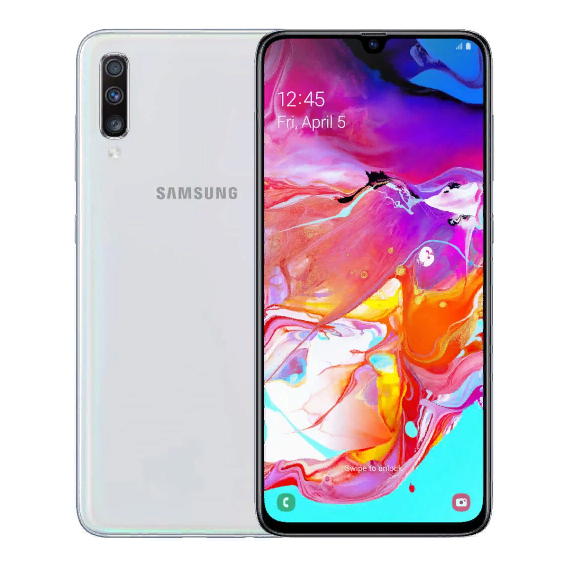 Смартфон Samsung Galaxy A70 2019 6/128GB White A705F (UA UCRF)