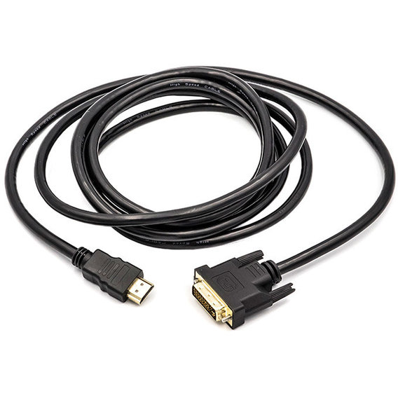 Кабель и переходник PowerPlant HDMI - DVI, 3м (CA910991)