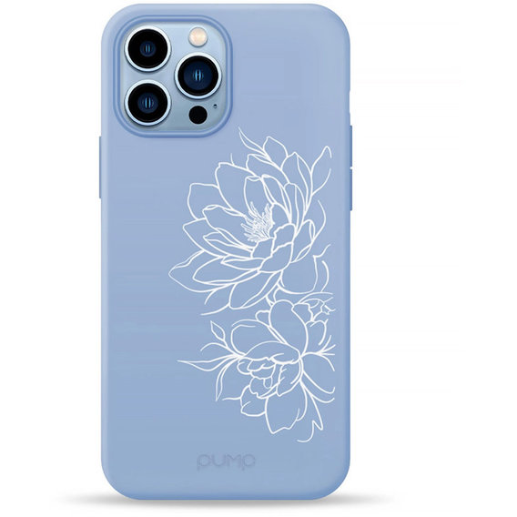 Аксессуар для iPhone Pump Silicone Minimalistic Case Floral (PMSLMN13PROMAX-7/231) for iPhone 13 Pro Max