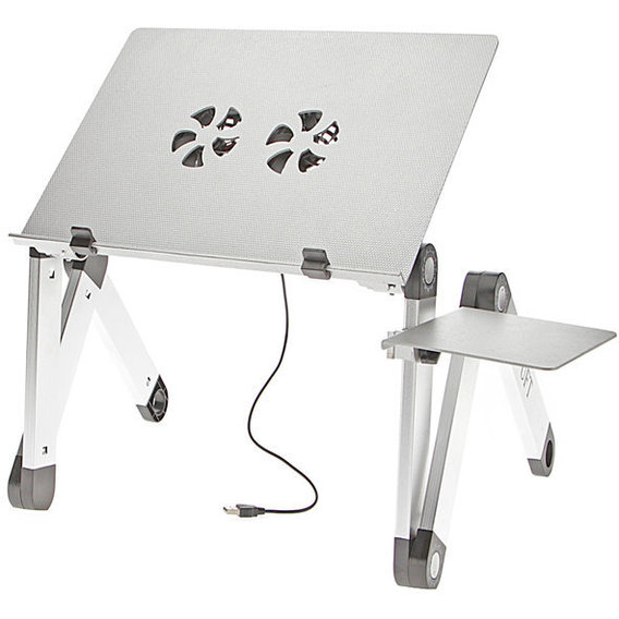 Подставка для ноутбука Столик трансформер для ноутбука UFT Sprinter T6 Silver