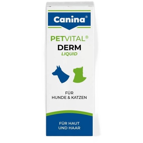Тоник Canina Petvital Derm-Liguid 25ml для проблемной кожи и шерсти (4027565702206)
