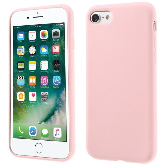 Аксессуар для iPhone COTEetCI Silicone Pink (CS7017-GR) for iPhone SE 2020/iPhone 8/iPhone 7