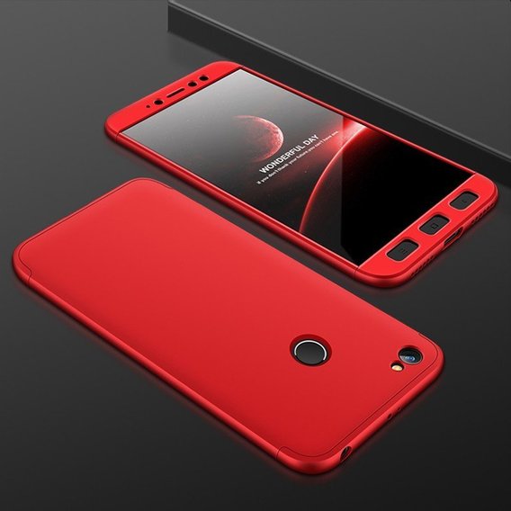 Аксессуар для смартфона LikGus Case 360° Red for Xiaomi Redmi 5a