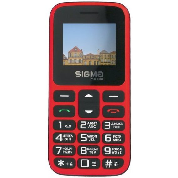 Мобильный телефон Sigma mobile Comfort 50 HIT 2020 Red (UA UCRF)