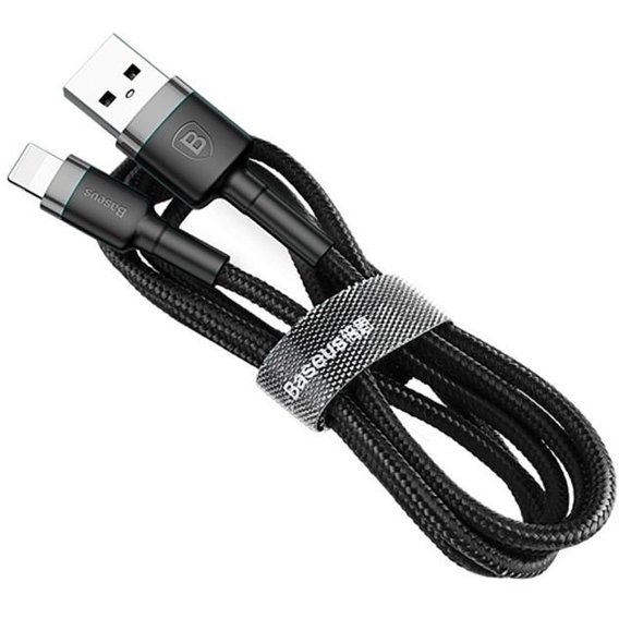 Кабель Baseus USB Cable to microUSB Cafule 1m Grey/Black (CAMKLF-BG1)