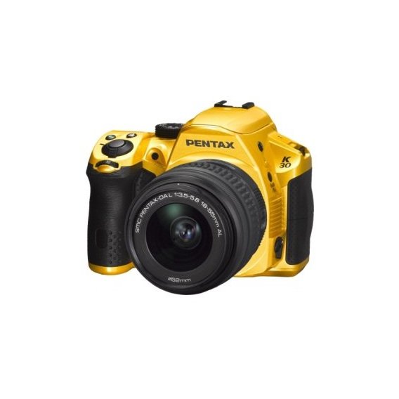 Pentax K-30 Kit (DA L 18-55mm) Crystal Yellow