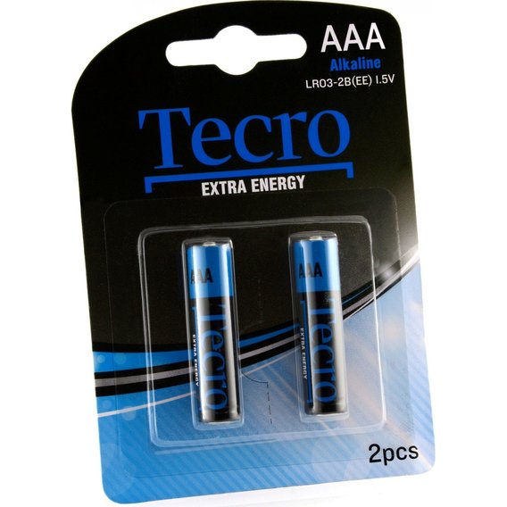 Батарейки Tecro LR03-2B(EE) 2шт