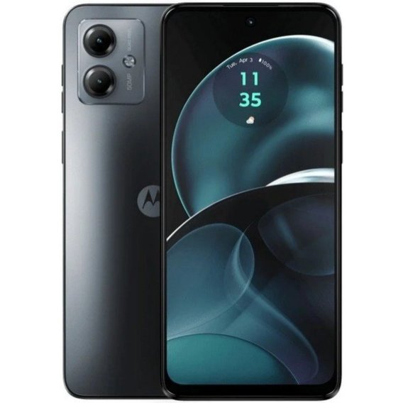 Смартфон Motorola G14 4/128GB Steel Grey (UA UCRF)