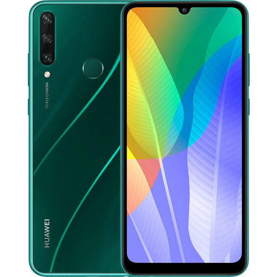 Смартфон Huawei Y6p 3/64GB Emerald Green (UA UCRF)