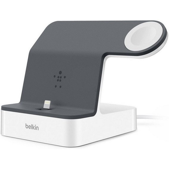 Держатель и док-станция Belkin Dock Stand PowerHouse White (F8J200vfWHT) for iPhone and Apple Watch