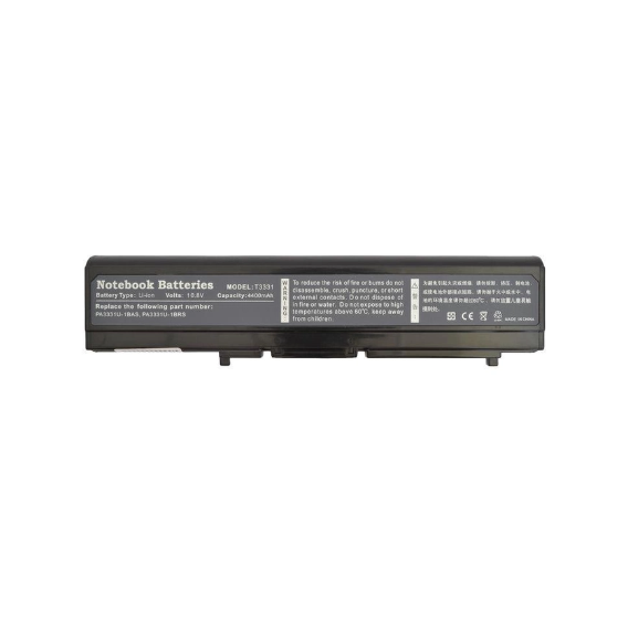 Батарея для ноутбука Toshiba PA3331U Satellite Pro M30 10.8V Black 4400mAh OEM (PA3331U CB 44 10.8)