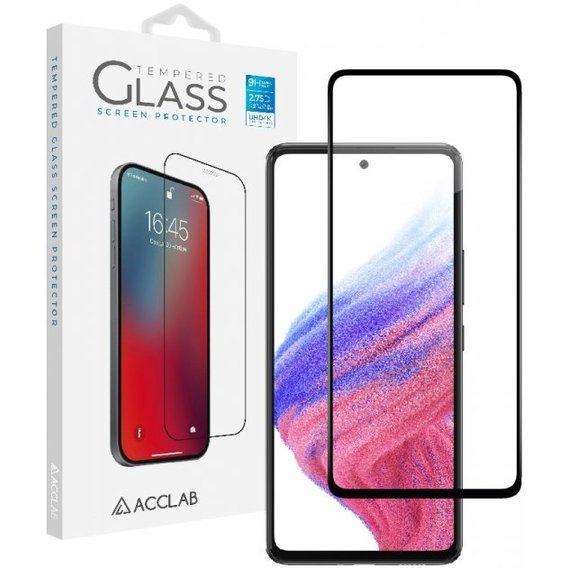 Аксессуар для смартфона ACCLAB Tempered Glass Full Glue Black for Samsung A536 Galaxy A53 5G