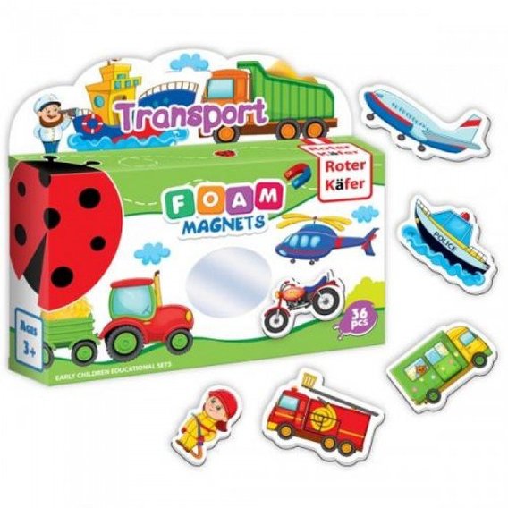 Настольная игра Vladi Toys My little world on magnets Transport (RK2101-03)